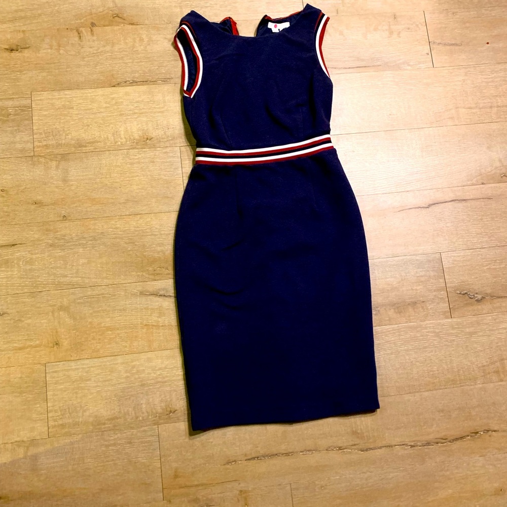 Navy Blue Boden Dress